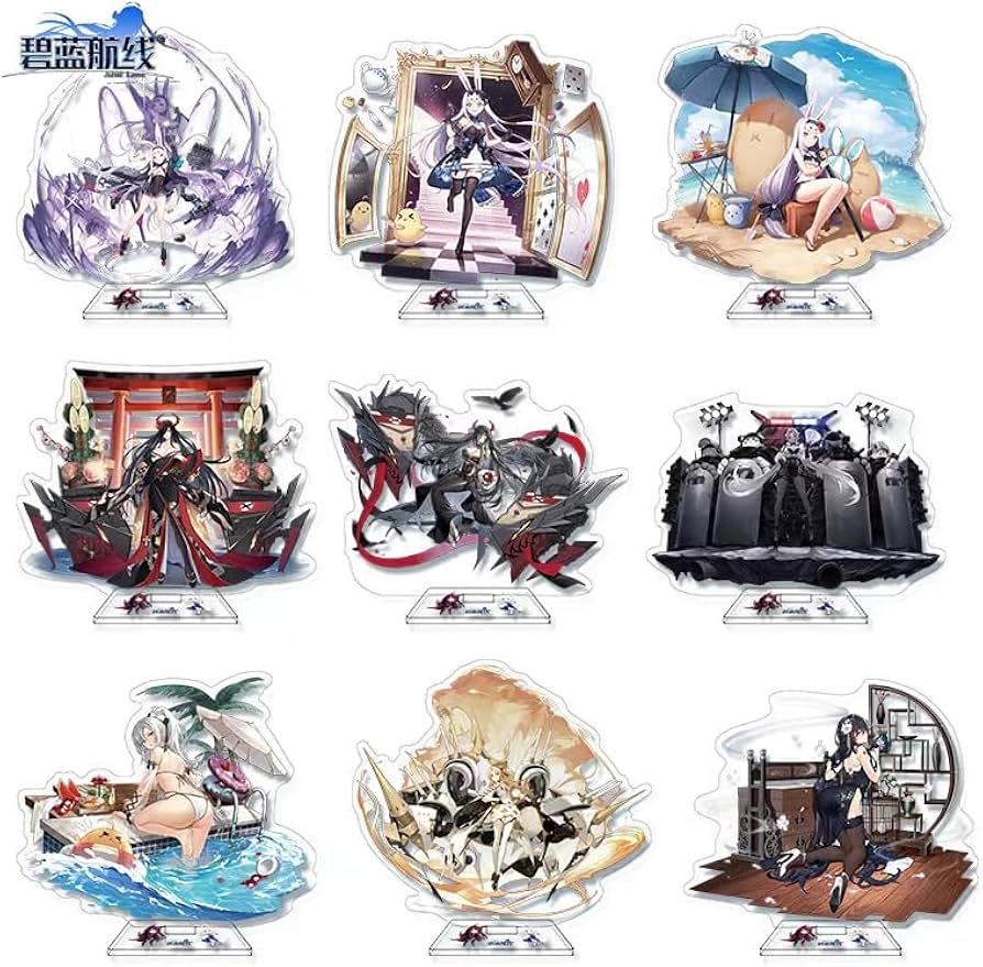 Amazon.co.jp: アズールレーン グッズ アクリルスタンド 台座あり