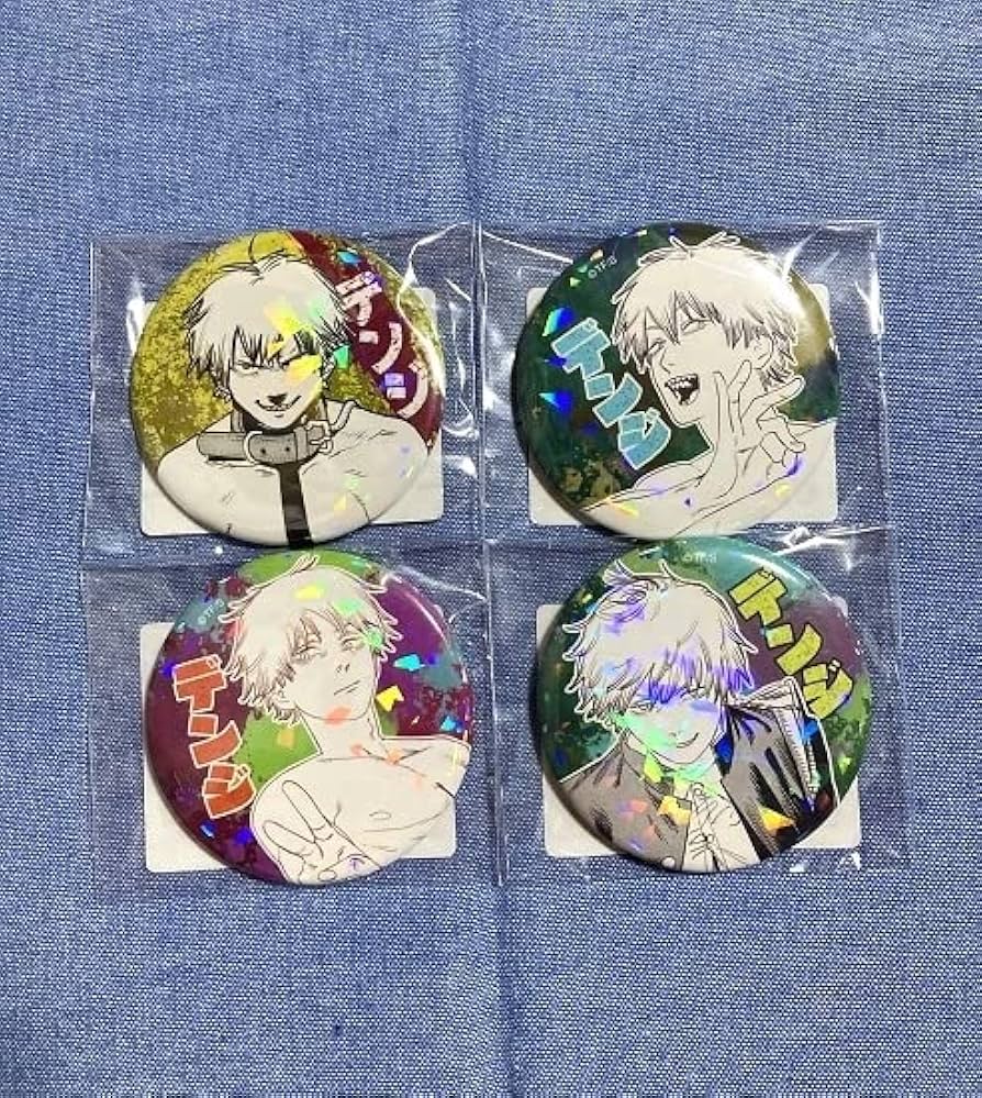 Amazon.co.jp: チェンソーマン デンジ オールスター缶バッジ 4種セット