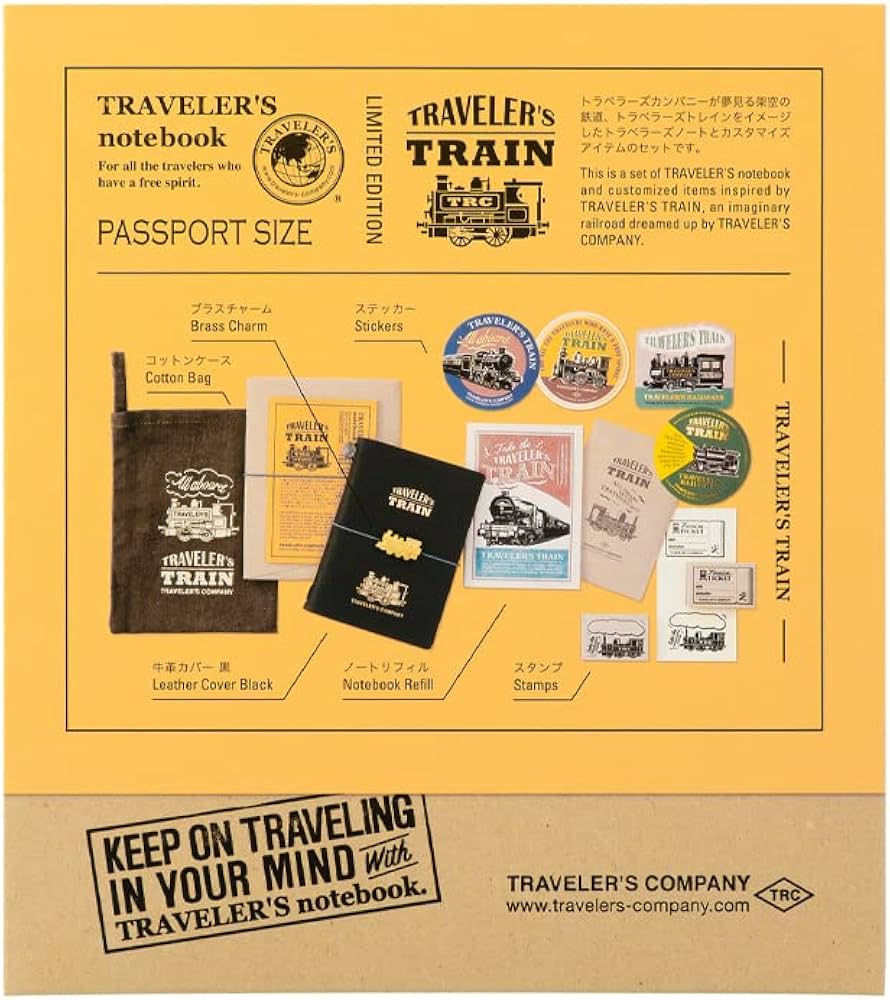 Amazon.co.jp: トラベラーズノート パスポートサイズ 限定セット