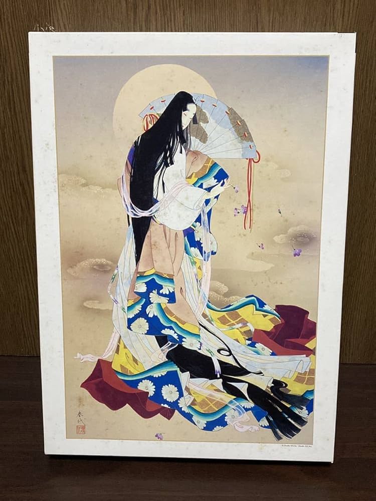 Amazon | 春代 舞 まい Mai 日本画 美人画 ジグソー パズル JIGSAW