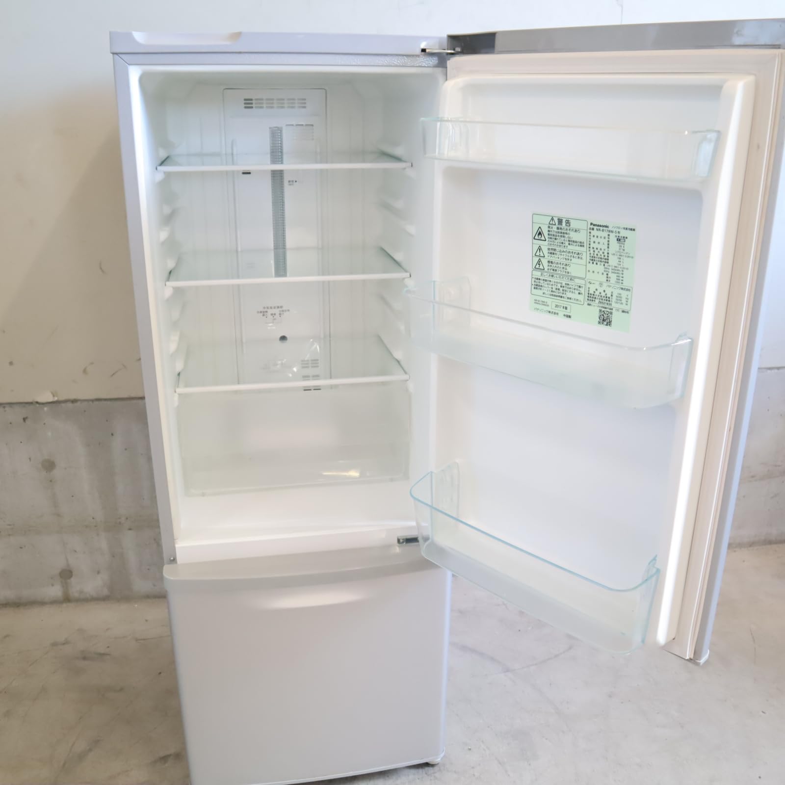 Amazon.co.jp: NR-B179W-S [パーソナル冷蔵庫 168L (シルバー)(本体色