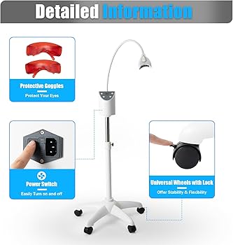 Amazon.com: Professional Teeth Whitening Machine LED Light,Mobile