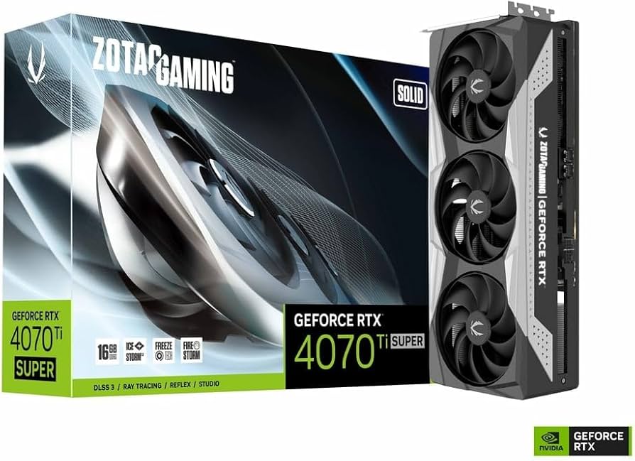 Amazon.com: Zotac Gaming GEFORCE RTX 4070 Ti Super Solid OC 16GB
