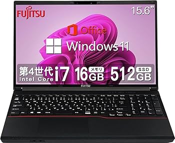 Amazon.co.jp: 【整備済み品】 【今だけメモリ16GB】富士通 ハイ