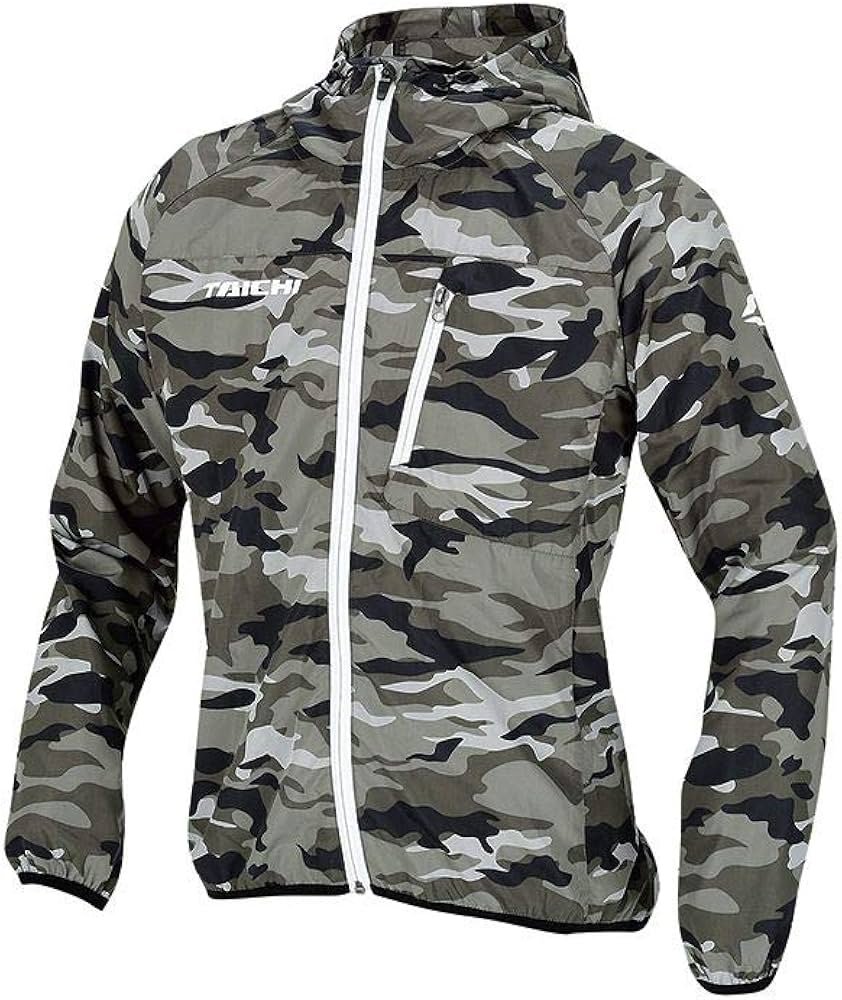 RS TAICHI 迷彩柄ジャケット 防風・防水 RS TAICHI 迷彩柄ジャケット