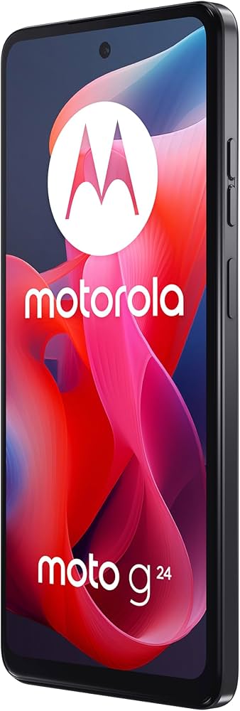 Motorola XT2423-3 Moto G24, Dual, 128GB 8GB Ram, Matte Charcoal