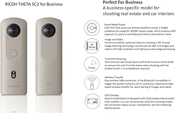 Amazon.com : Ricoh Theta SC2 Business Edition 360° Camera