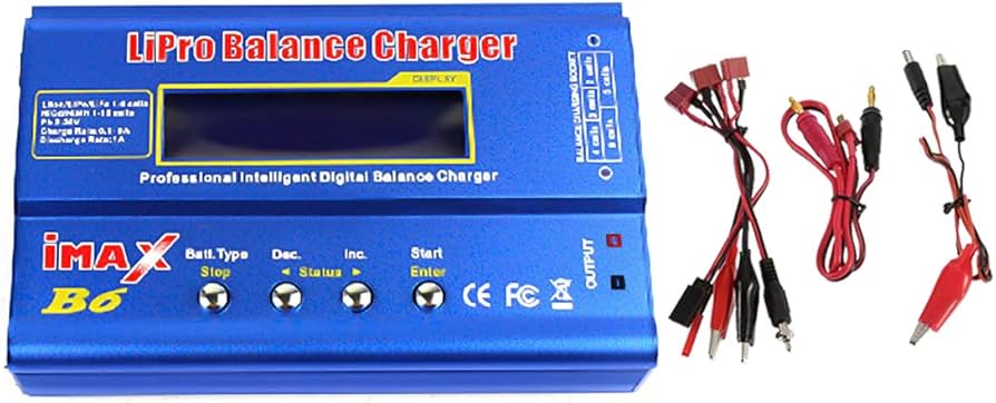 Amazon.co.jp: 億騰 iMAX B6 充電器/放電器 ミニ バランス充電器