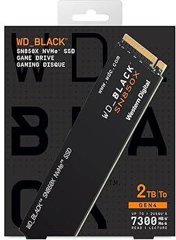 Amazon.com: WD_Black SN850X 2TB NVMe PCIe 4.0 x4 M.2 Internal