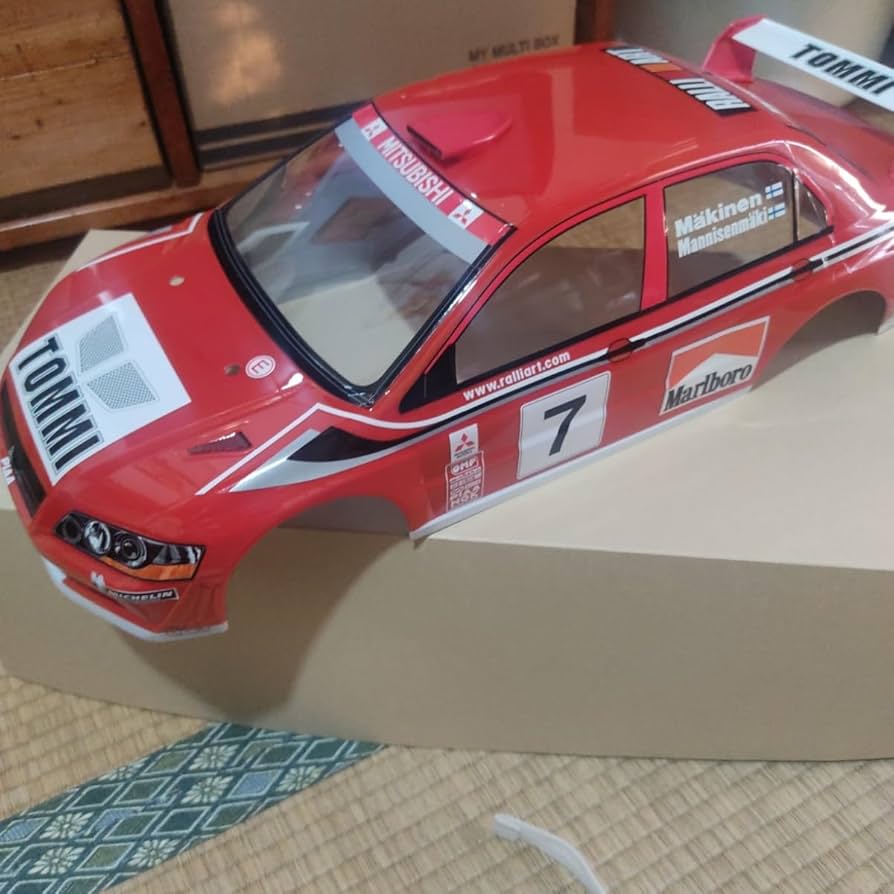 Amazon | タミヤ ラジコン ランサーエボリューション7 WRC ボディのみ