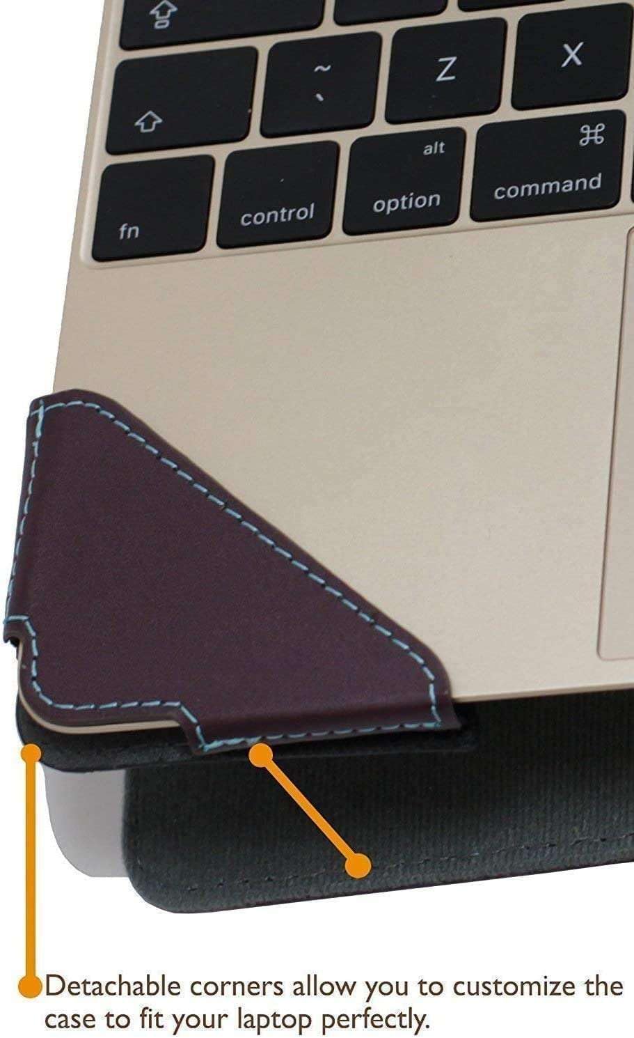 Amazon.com: Broonel - Profile Series - Purple Leather Laptop Case