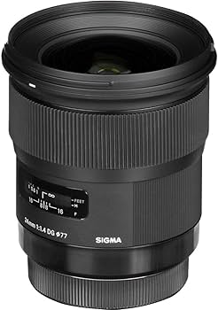Amazon.com : Sigma 24mm f/1.4 DG HSM Art Lens for Canon EF