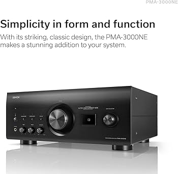 Amazon.com: Denon PMA-3000NE Integrated Amplifier (80W x 2-Ch