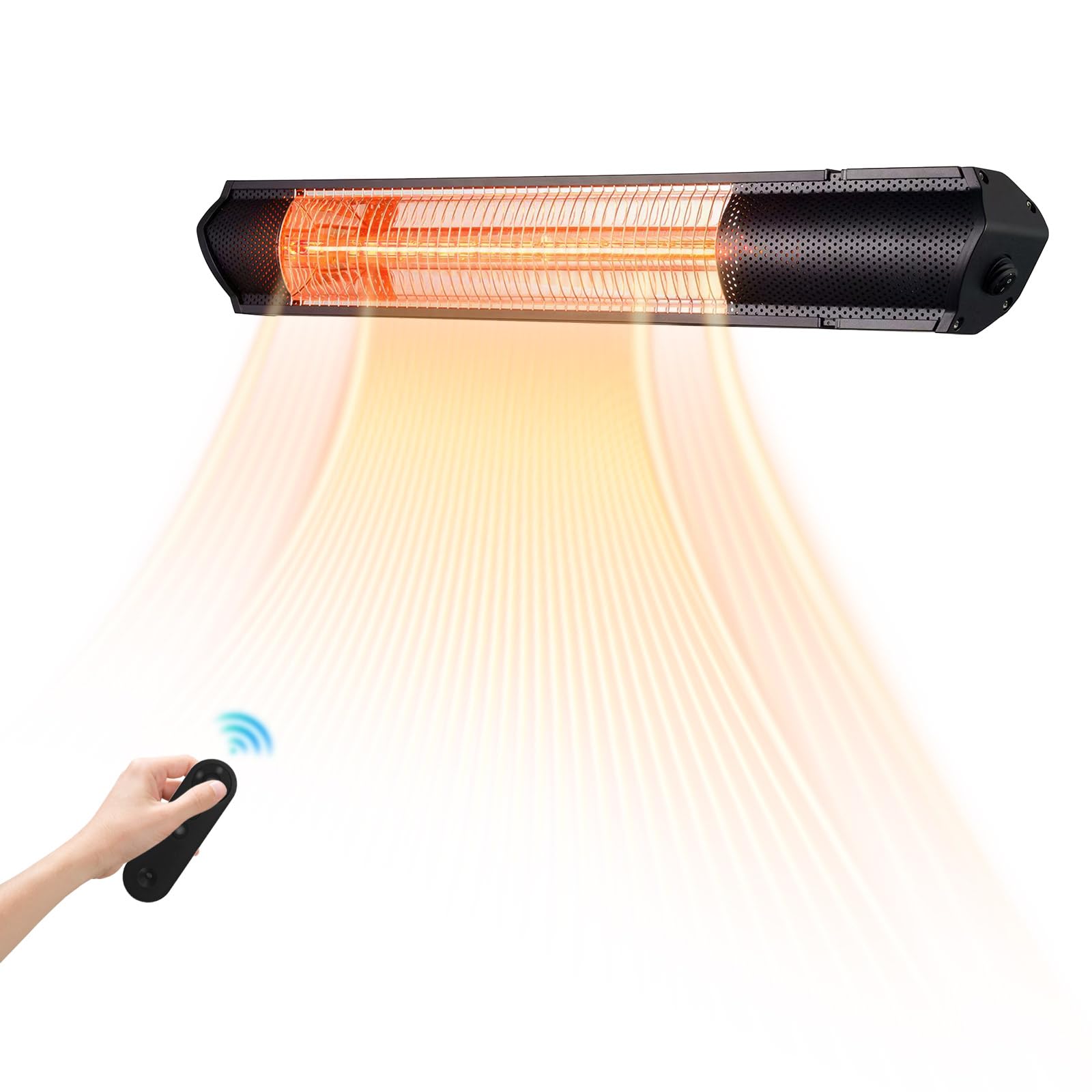 Amazon | ZAPJQL 屋外ヒーター ハロゲン 電気ストーブ パティオ