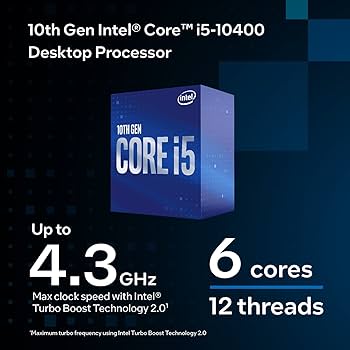 Amazon | INTEL CPU BX8070110400 Core i5-10400 プロセッサー、2.90