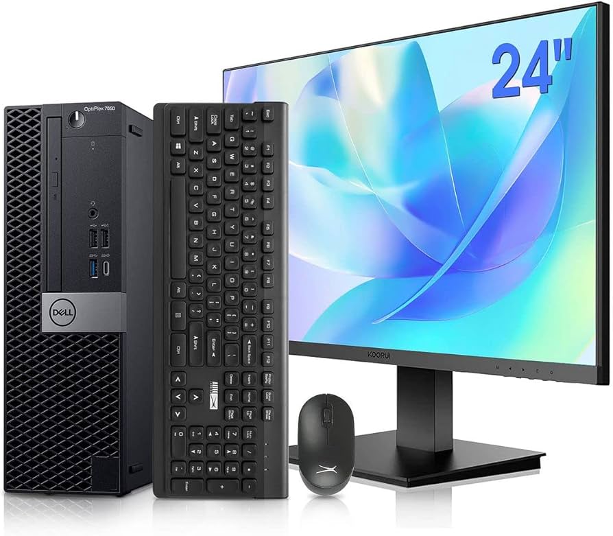 Amazon.com: Dell OptiPlex 7050 Desktop Computers PC and 24 inch