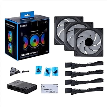 Amazon.com: Lian Li UNI Fan SL-Infinity 120mm-Triple Pack-ARGB Fan