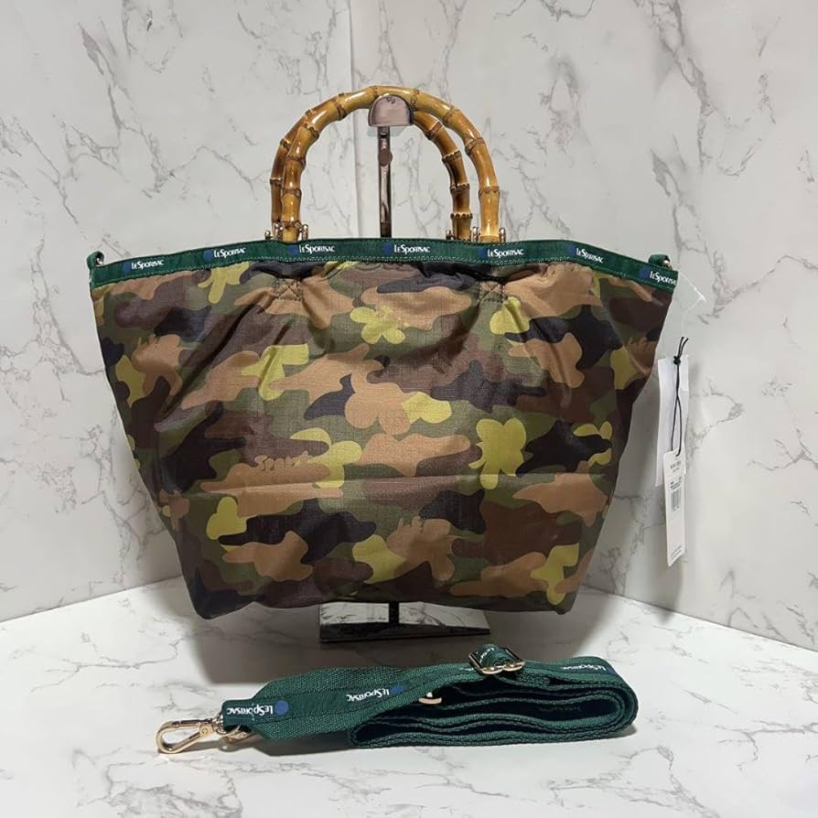 Amazon.co.jp: レスポートサック アトリエ バンブートート フラワーLS