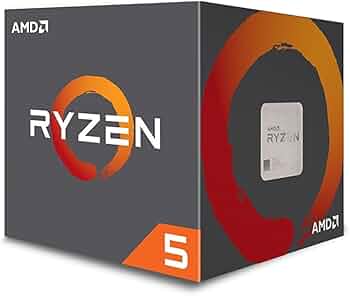 Amazon.com: AMD YD1400BBAEBOX Ryzen 5 1400 Processor with Wraith