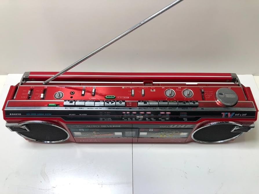 Amazon.co.jp: SANYO ダブルラジカセ MR-WU4UV カセットレコーダー