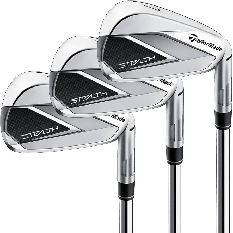 TaylorMade Stealth Irons, 5-PW, Steel, Right Hand, Regular Flex