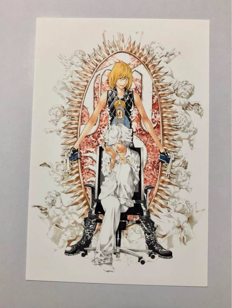 Amazon | DEATH NOTE デスノート デスノ 小畑健展 ポストカード ニア