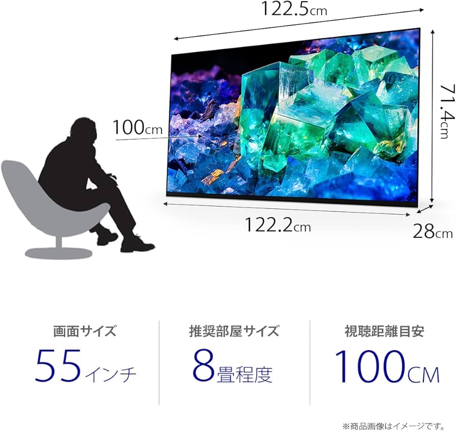 Amazon.co.jp: ソニー 55V型 4K 有機EL テレビ ブラビアXRJ-55A95K QD