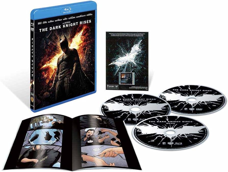 Amazon.co.jp: ダークナイト ライジング Blu-ray & DVDセット(初回限定