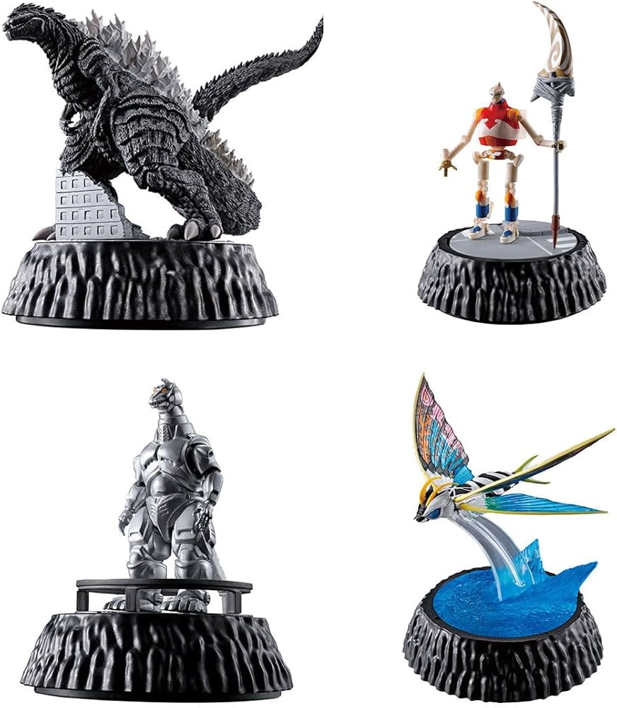 Amazon.co.jp: ゴジラ HG D+ ゴジラ07 [全4種セット(フルコンプ