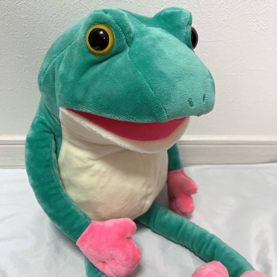 Amazon.co.jp: おとぼけ けろぴょん ケロピョン カラフル パステル 緑