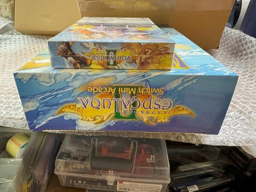 SW エスプガルーダ II 北米スチールブック版+アーケードレプリカ 新品