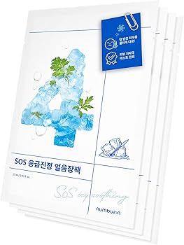 numbuzin No.4 Sheet Mask | Icy Soothing Sheet Mask | Instant