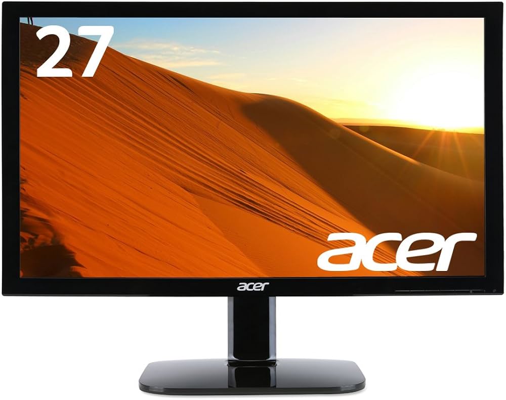 Amazon.co.jp: Acer ディスプレイ モニター KA270Hbid 27インチ/フルHD