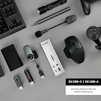 Amazon.com: CalDigit TS4, 18-in-1 Thunderbolt 4 Docking Station