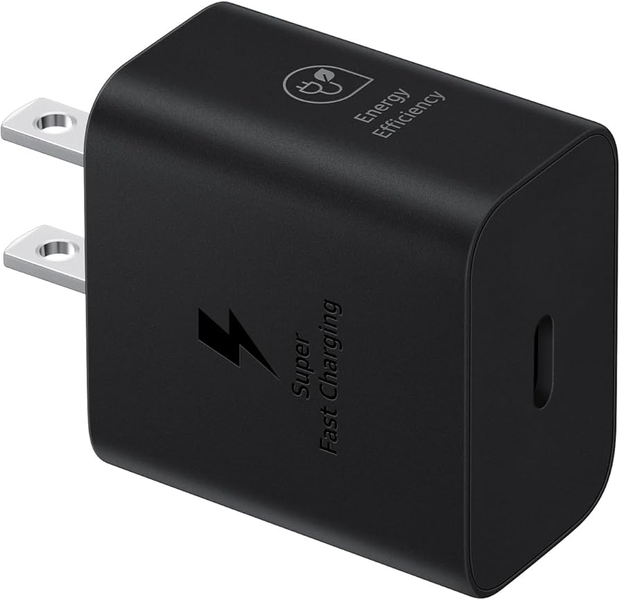 Amazon.co.jp: Galaxy 25W Power Adapter|ブラック|高速充電器|USB-C
