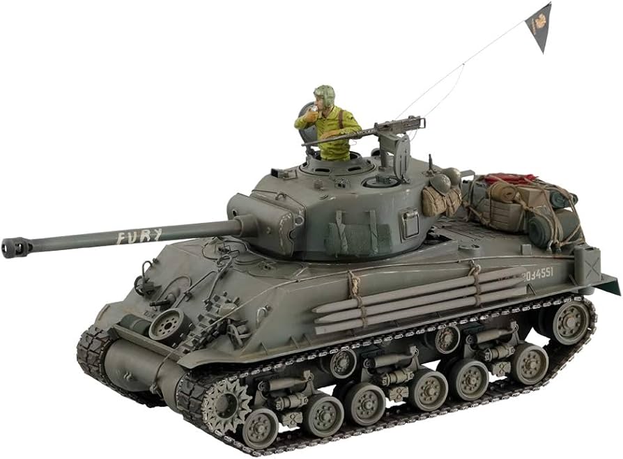 Amazon.co.jp: HOOBEN 1/16 M4A3E8フューリーシャーマンブラッドピット