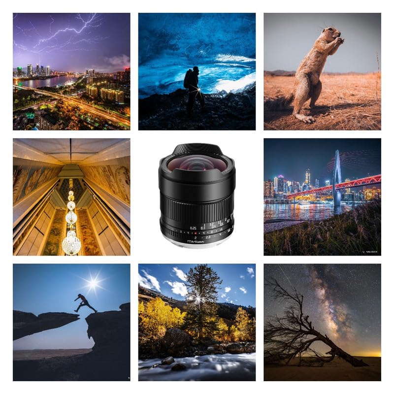 Amazon.com : TTARTISAN 10mm F2 Lens APS-C MF Ultra-Wide for Fuji X