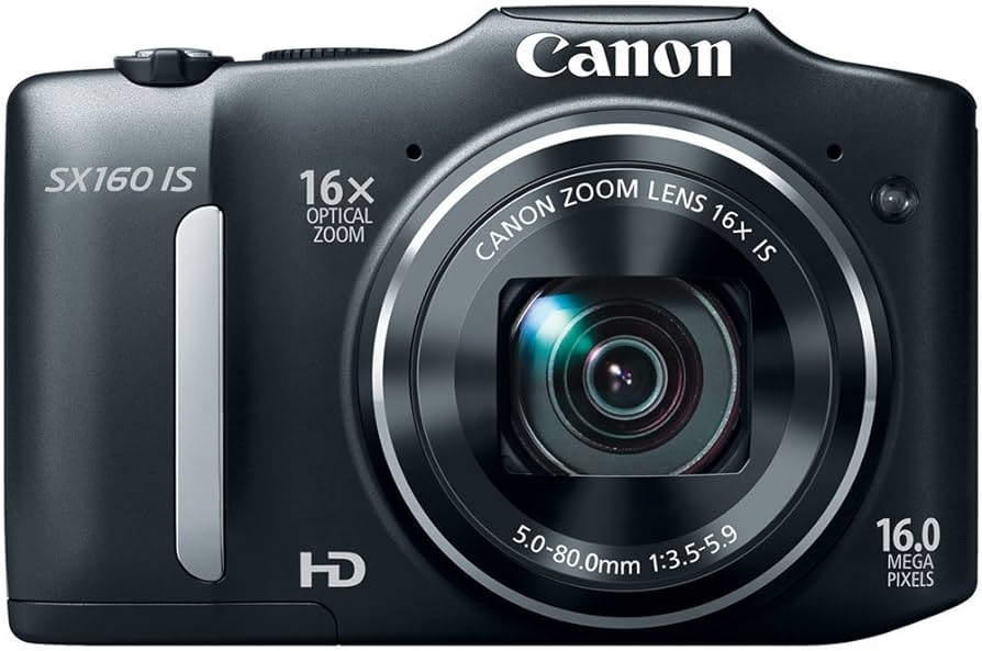 Amazon.com : Canon PowerShot SX160 is 16.0 MP Digital Camera with