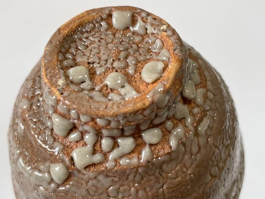 Amazon.co.jp: 陶芸家 作家物 岡本作礼 唐津井戸 ぐい呑 井戸ぐい呑