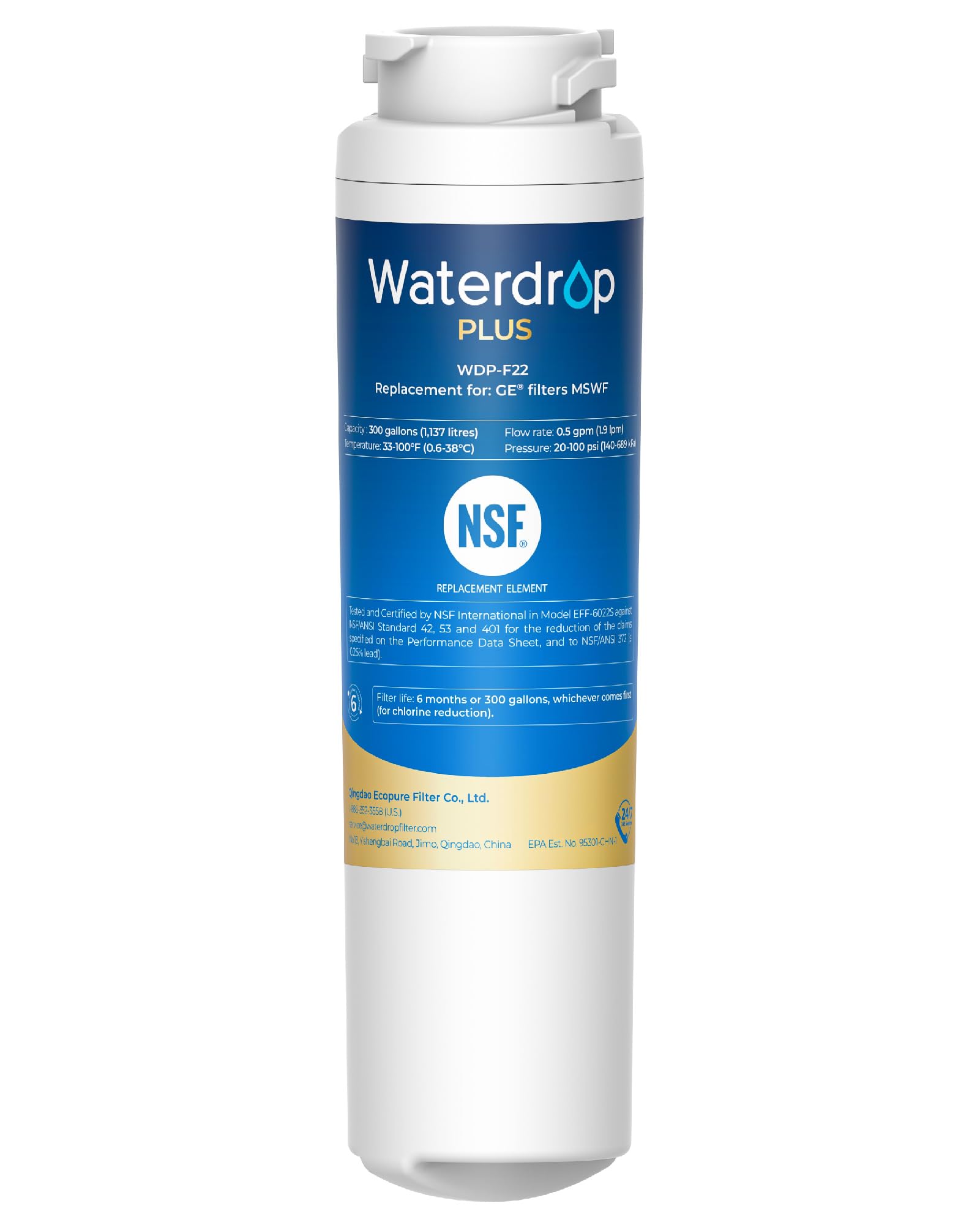 Amazon.com: Waterdrop Plus MSWF Refrigerator Water Filter