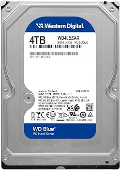 Amazon.com: Western Digital 4TB WD Blue PC Internal Hard Drive HDD