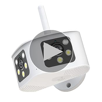 Amazon.co.jp: RIUQIMO 防犯カメラ 屋外 ワイヤレス 4K/660万 wifi