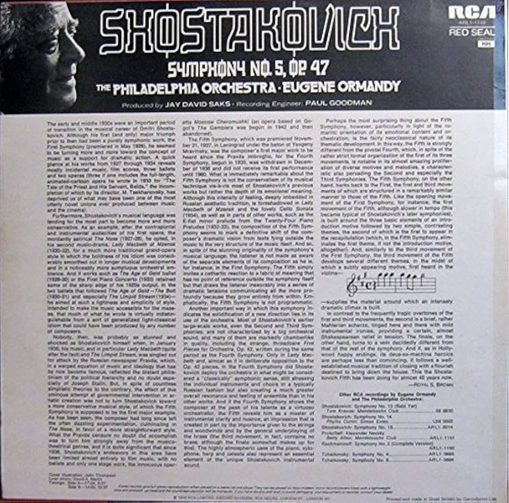 Amazon.com: Symphony No. 15: CDs & Vinyl