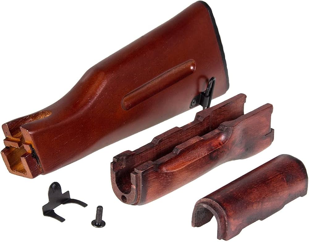 Amazon.co.jp: 【APS】74タイプ リアルウッドハンドガード＆ストック