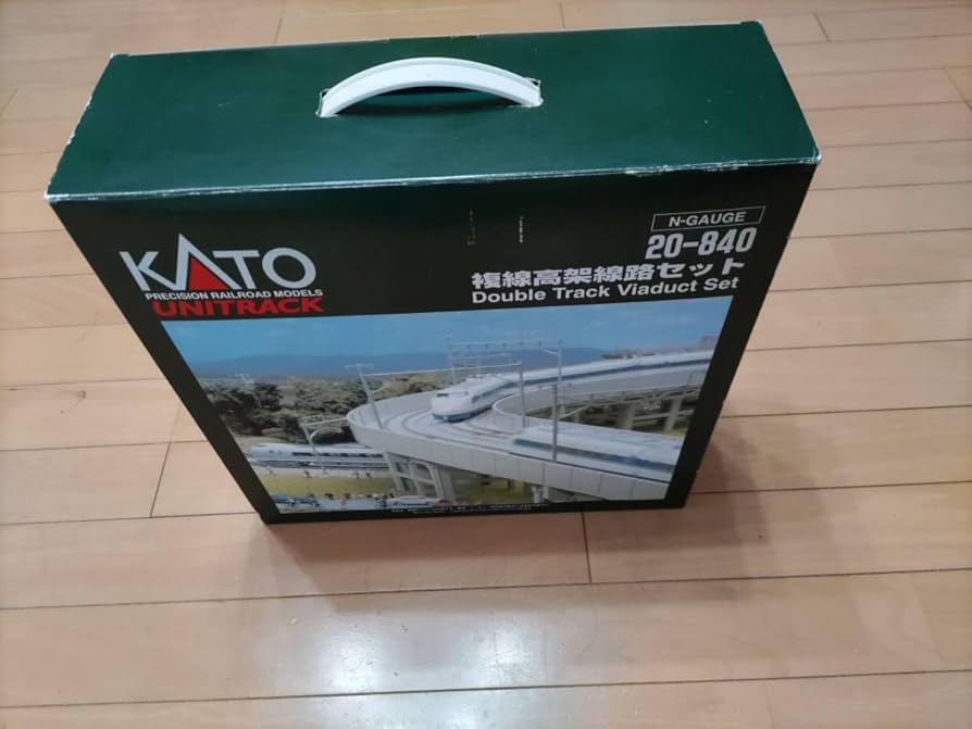 Amazon.co.jp: 【ほぼ 美品】 KATO 20-840 複線高架線路セット 新幹線