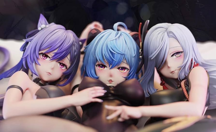 Amazon | 甘雨 刻晴 申鶴 フィギュア 下着Ver. 1/6スケール 塗装済み