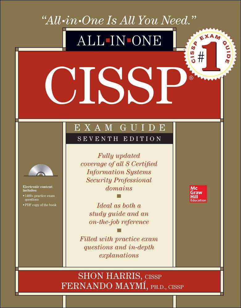 Amazon.com: CISSP All-in-One Exam Guide: 9780071849272: Harris