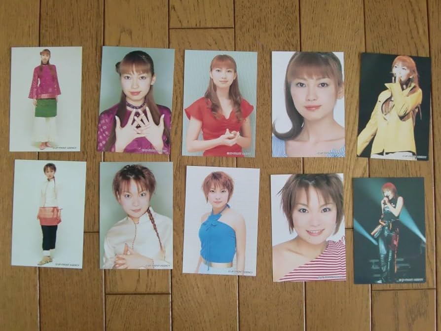 Amazon.co.jp: 古い駄菓子屋ブロマイドモーニング娘。初期メンバー40