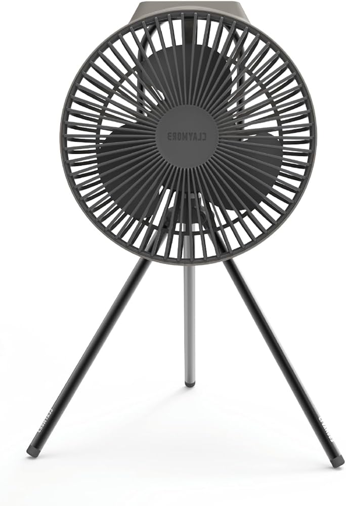Amazon.com: Claymore V600+ Warm Gray Rechargeable Portable Fan