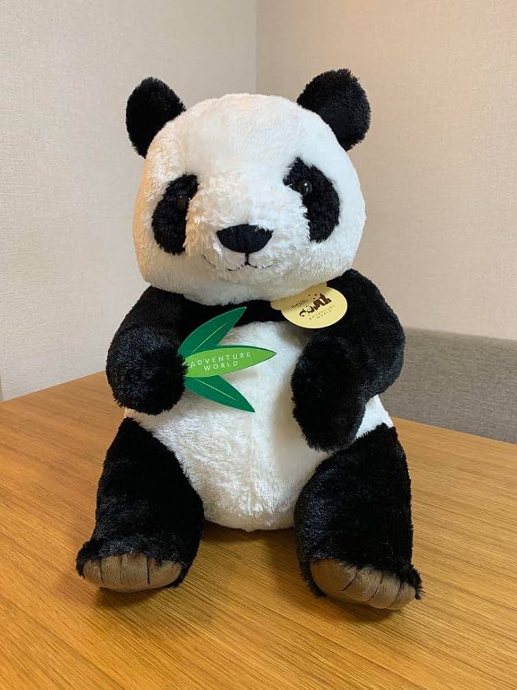 Amazon.co.jp: アドベンチャーワールド 特大 パンダ ぬいぐるみ : おもちゃ